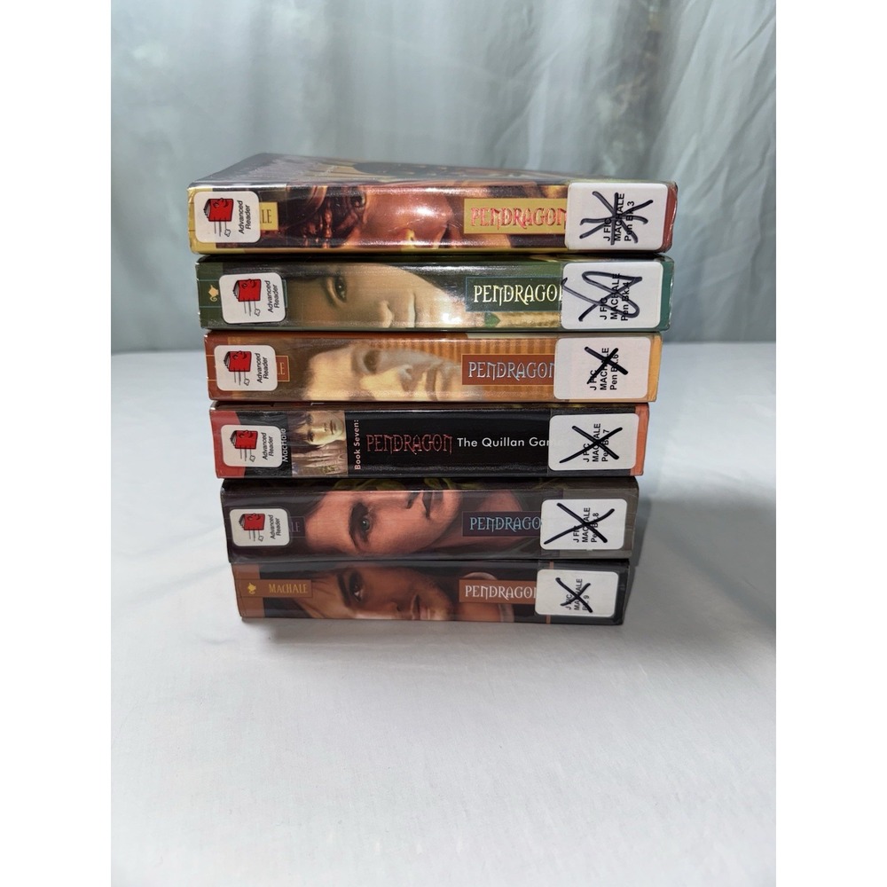 Pendragon Series Books 3-4 & 6-9 by DJ MacHale Bundle Lot Paperback Novels